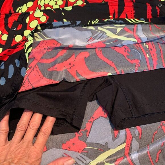 Jamie Sadock golf, pickleball, tennis skort, EUC, Sz XL, abstract, colourful - Picture 4 of 13